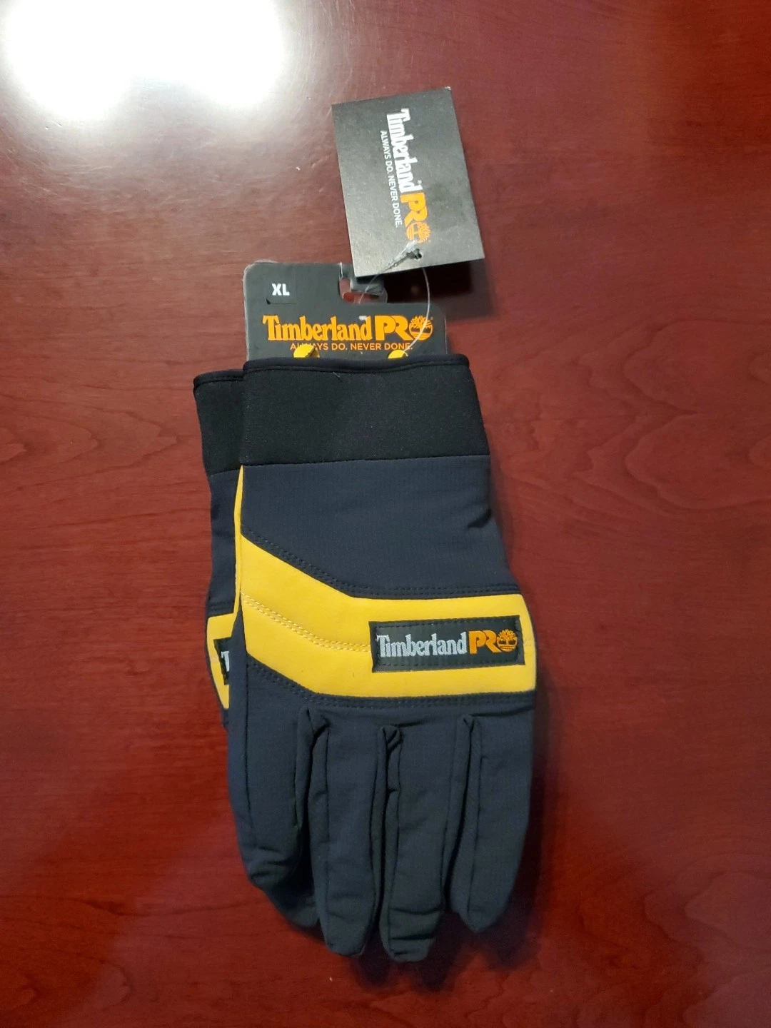 NEW Timberland PRO Men's Leather Work Gloves XL NWT All Weather Insulated