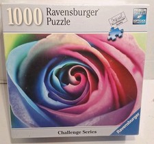 Ravensurger Multi-Color Rose 1000 Piece Jigsaw Puzzle 27x20 New Sealed