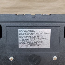 Atari Tele-Games  2600 Home Console W/ Controllers & Games  No Power Cable 