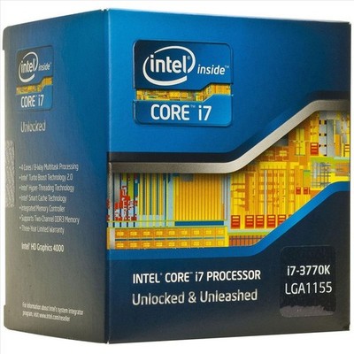 Quad-Core i7-3770K Processor 3.5GHz 8MB Cache LGA 1155 - High Performance CPU