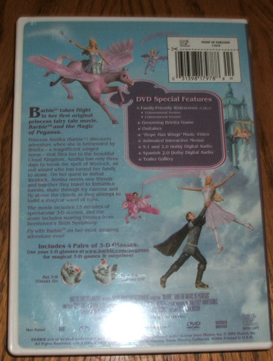【中古】 DVD BARBIE &amp; THE MAGIC OF PEGASUS Barbie and the Magic of Pegasus DVD | eBay