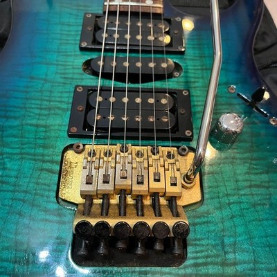 Electric Guitar Ibanez RG370 Blue Green Burst | eBay