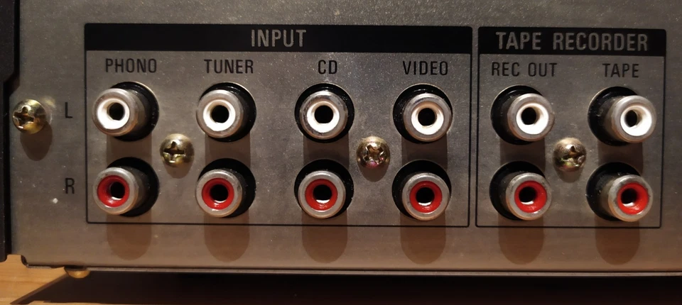 Amplificatore stereo vintage Sony TA-AX205 Made in Japan - Immagine 3 di 4