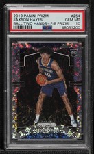 2019-20 Panini Prizm Rookie Variation Fast Break Jaxson Hayes PSA 10 GEM MT 0b2