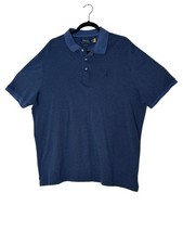 Polo Ralph Lauren Polo Shirt Men's XL Blue Classic Fit Short Sleeve Stretch