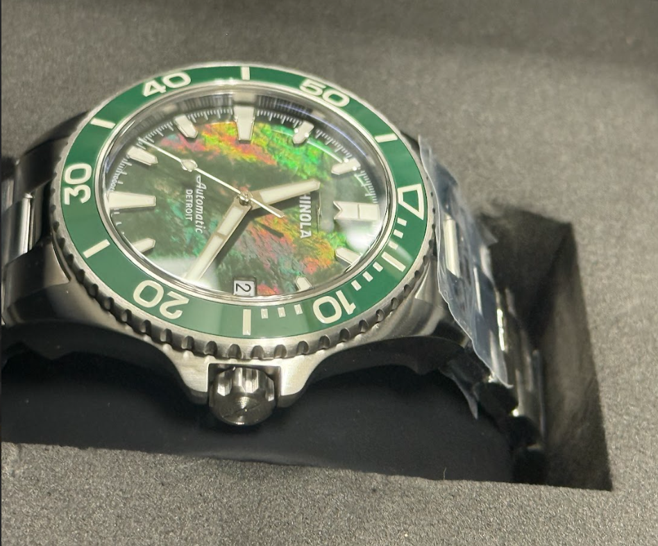 Shinola Monster Lake Ontario 39mm Green Dial Watch S0120484266 | eBay