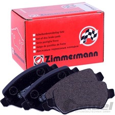 ZIMMERMANN BREMSBELÄGE VORDERACHSE für ABARTH 500 500C CITROËN NEMO FIAT BRAVO