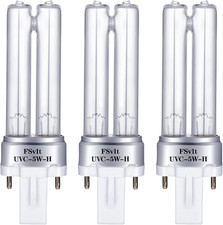 LB4000 Bulb 3 Pieces Light Replacement 5 W Bulb Compatible with Germguardian LB4