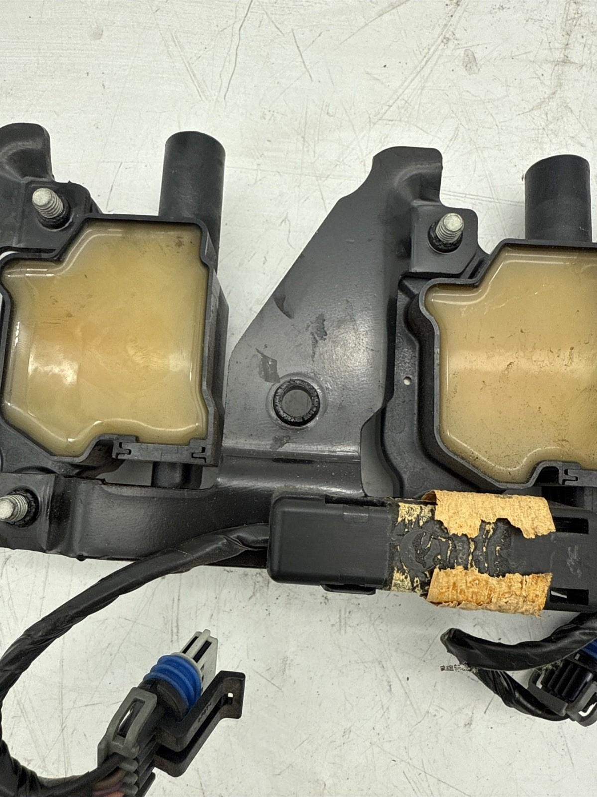 05-13 CORVETTE C6 6.0L V8 LEFT DRIVERS SIDE IGNITION COIL BRASKET ASSEMBLY OEM
