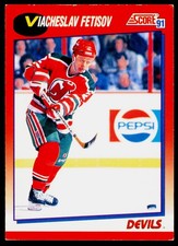 1991-92 Score Canadian Bilingual #184 Viacheslav Fetisov