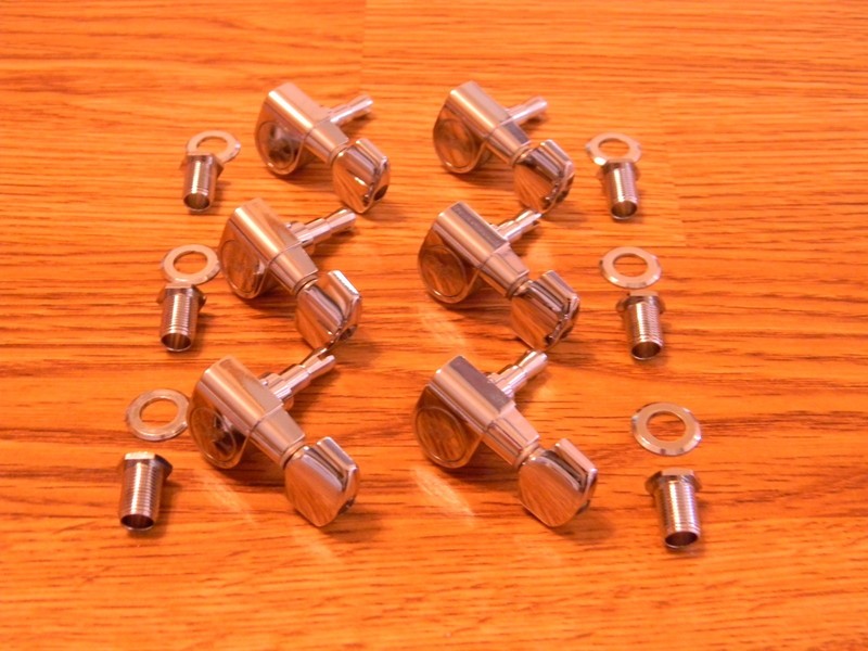 G&L 1996 USA Chrome Logo Sealed Cast Tuners