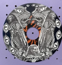 Original Art- EAP - Collage On 45 Record