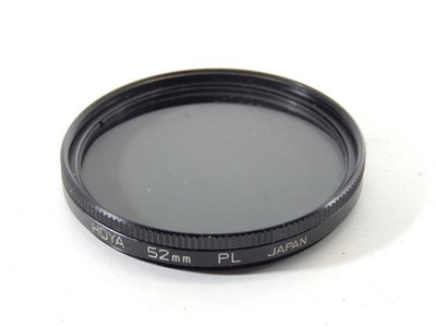 VINTAGE HOYA  52mm PL POLARIZING ROTATING LENS FILTER