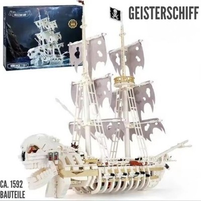 Klemmbausteine, MOC Geisterschiff  1592 Teile + OVP