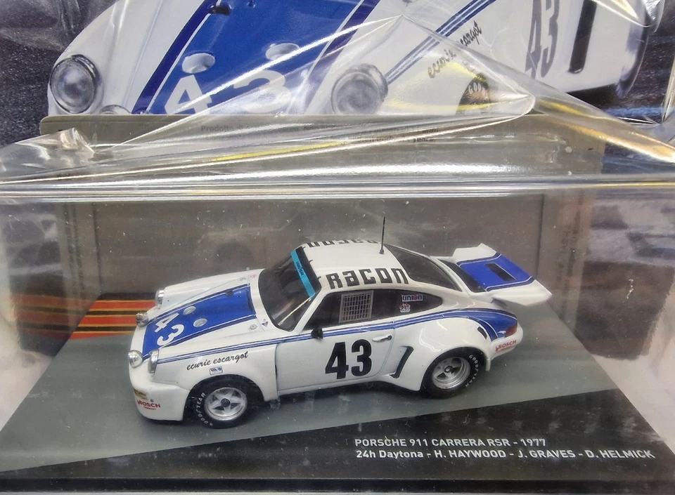 Porsche Racing Collection N73 911 Carrera RSR 1977 24h Daytona Nuova - Immagine 3 di 3