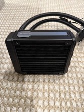 Corsair 120mm x 120mm AIO Liquid to Air Cpu Cooler Black - Used. includes 1 Fan