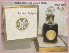 extrait 1947 GRAND CROIX de MONCLAIR  Parfum d'origine Verre soufflé numéroté
