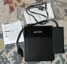 1TB External Hard Drive, USB C Multiport Hub HDD 7-in-1, USB 3.0, SD/TF Card ...