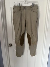 Tredstep Symphony Solo Riding Breeches 30 Regular Tan Sock Bottom