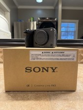 Sony Alpha ILME-FX3 Full Frame Cinema Line Camera