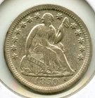 1850-O Seated Liberty Silver Half Dime - New Orleans Mint - P468