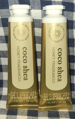 ALL NEW 2-Pack Honey Coco Shea Hand Cream 1 oz Bath & Body Works SHIPS FREE!