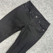 7 For All Mankind Womens Bootcut Jeans Black Size 25 Made in USA EUC