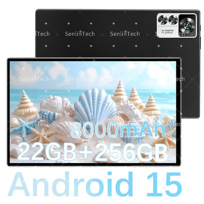 2026 Neu Tablet Android 15  22GB+256GB  10.1 Zoll Octa-Core Wifi 6 Netflix