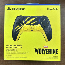 PS5 DualSense Wireless Controller Marvel's Wolverine Battle Yellow NEW - IN HAND