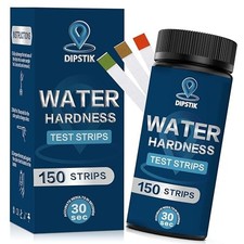 Water Hardness Test Kit-150 Strips Water Quality Testing for Drinking/Well Water