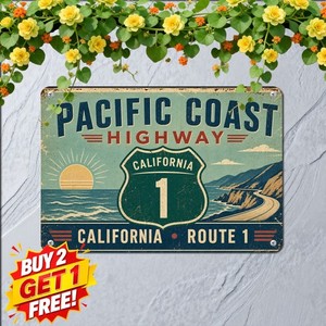Pacific Coast Highway Sign | eBay