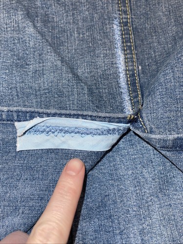 Jupe en jean bleu vintage Liz Claiborne Lizwear maxi fabriquée aux États-Unis par l'Union taille 10 - Photo 14/16
