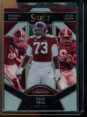 2022 Panini Select DP Henry/Neal/Jones Select Company Alabama #SC-BAMA