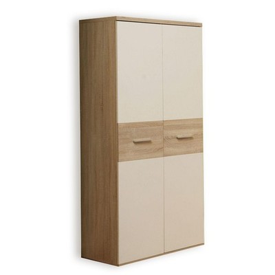Kleiderschrank - Sonoma Eiche - 80 cm breit Kinderzimmerschrank Wäscheschrank