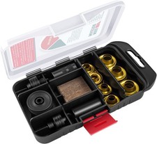 NEU MASTER Grommet Tool Kit, 3/8" 1/2" Brass Grommet with Eyelet Tool Kit