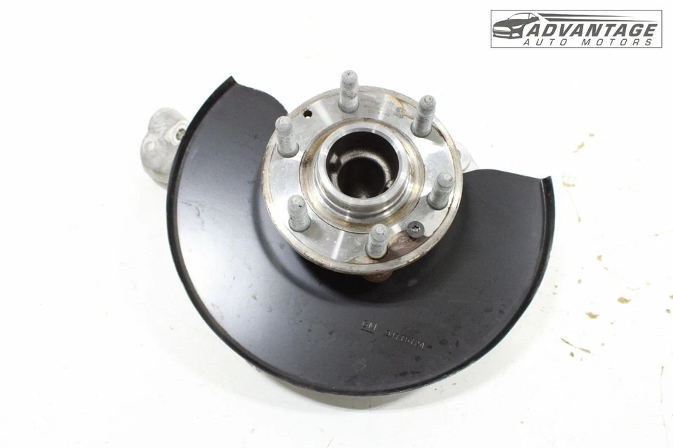 Chevrolet Colorado 2015-2020 tracción trasera eje delantero izquierdo nudillo rueda buje OEM Foto 3 de 4