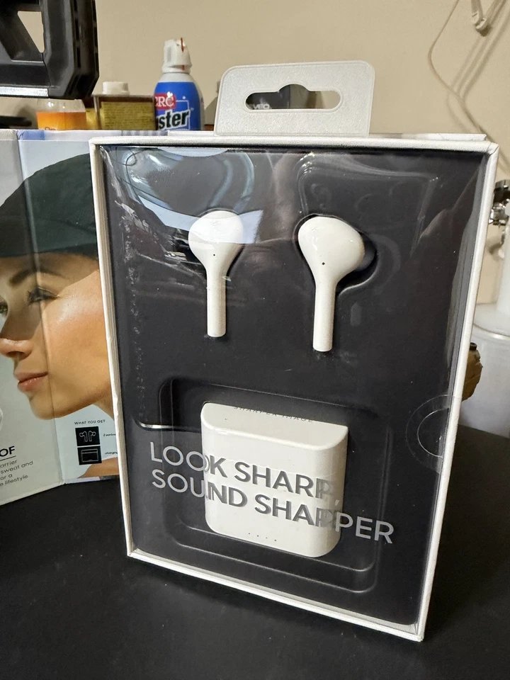 Sharper Image True Wireless Earbuds  - New in Box - Image 2 of 4