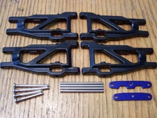 Fit Traxxas 67376-4 RUSTLER 4X4 VXL Front Rear HD A-Arms Extreme Suspension Pins