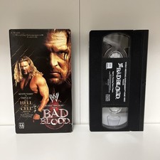 WWE Bad Blood VHS Good Condition VHS WWE Hell In A Cell 2003 Triple H