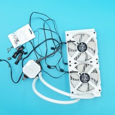 Corsair iCUE H100i ELITE CAPELLIX Liquid CPU Cooler White Read