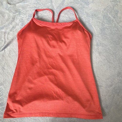 Lululemon Tank Built-In Bra Stretch Athletic Size cs