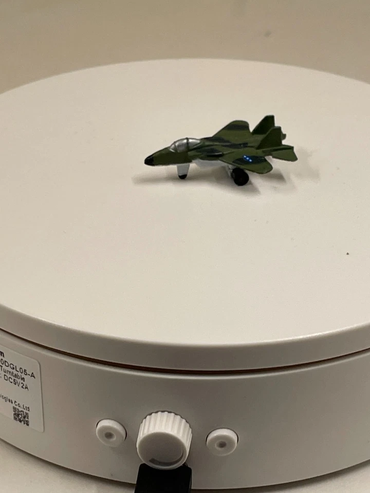 Vintage Micro Machines Military F-15 Eagle Mini Fighter Jet Green Camouflage - Image 3 of 4