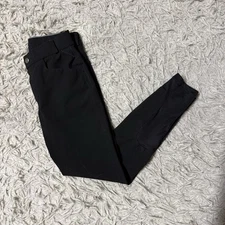Child’s Size 12 Years Black QHP Knee Patch Horseback Riding Breeches