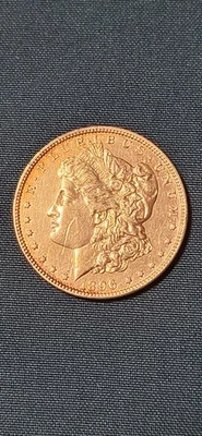 1 DOLLAR 1896 - ETATS-UNIS - ARGENT - 9 967 000 EX - FACTURE KUNKER - Photo 1/2