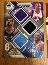 2009-10 SP Game Used Duncan Nowitzki Carmelo Chris Paul Stoudemire 6 Star 3/65