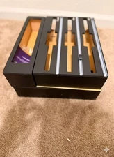 Bamboo Ziplock Bag Organizer – Eco-Friendly Drawer Storage for Kitchen Bags