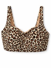 Kona Sol Leopard Print Underwire Bikini Swim ...