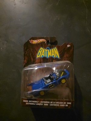 Hot Wheels Batman 1980s Batmobile Car Mattel 2011 - NEW IN PKG