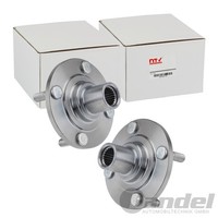 2X NTY Radnabe Vorne Beidseitig Passend FüR Nissan Micra