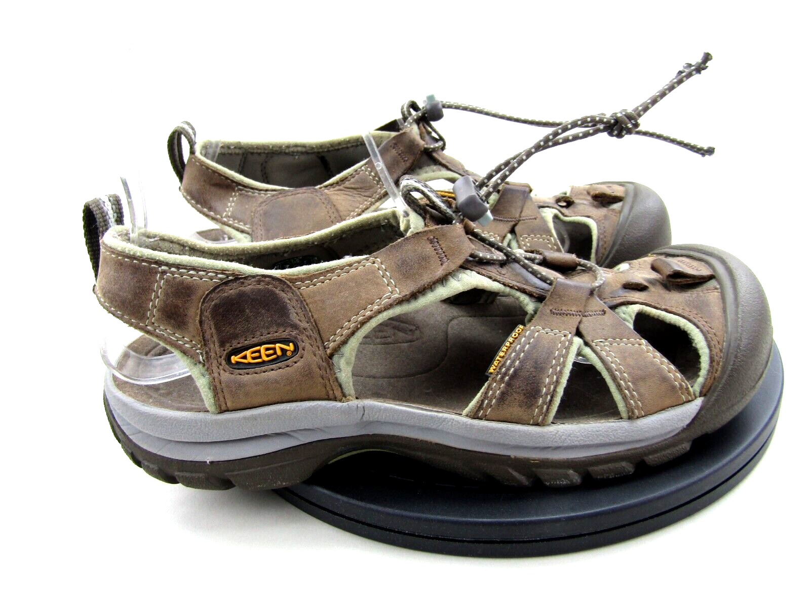 Sandali impermeabili Keen donna taglia 7 5 1003989 chiusura corda elastica escursionismo